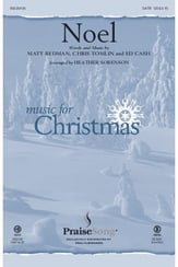 Noel SATB choral sheet music cover